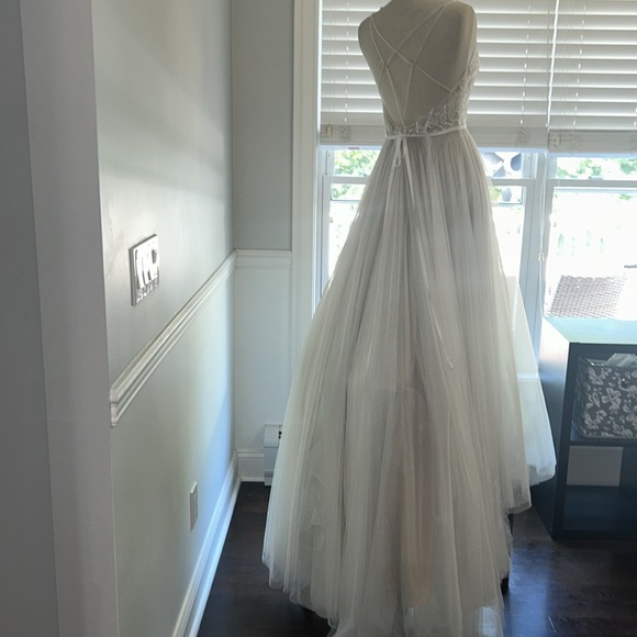 WILLOWBY by WATTERS Harper Wedding Dress Size 12 Z310 - Picture 9 of 13